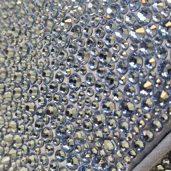 Versace x Dua Lipa Repeat Crystal-Embellished Mini Hobo Bag - Picture 9 of 12